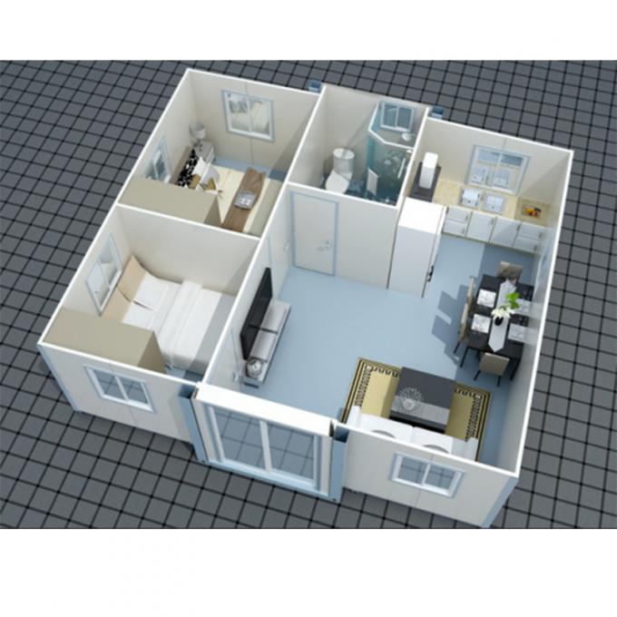 Portable Expandable Container House For Temporary Accommodation Quick ...