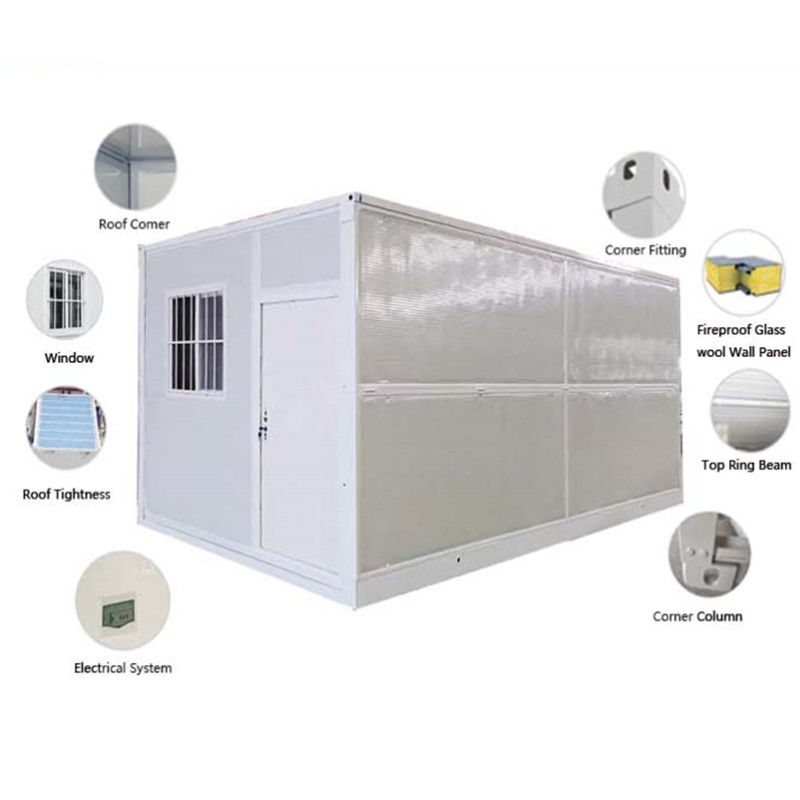 Site Office Portable Modular House Container Galvanized Steel Prefabricated Portable Cabin OEM