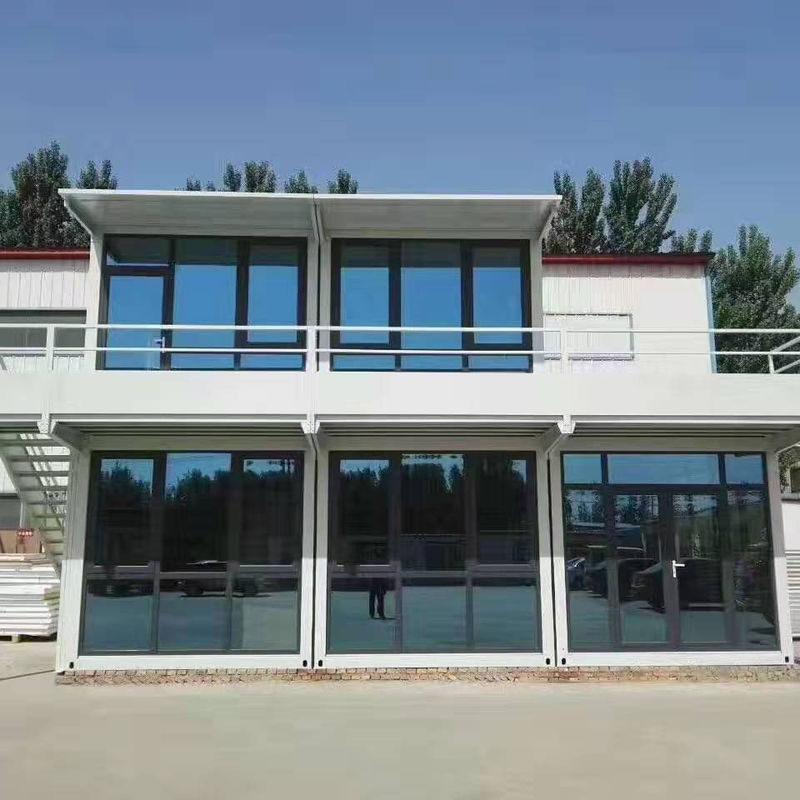 Glass Core Prefab Expandable Folding Container House For Modern Living Shipping
