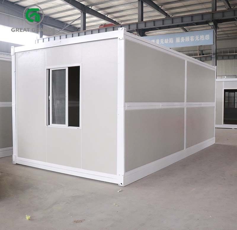 Portable Mobile Prefabricated Folding Container House Is Suitable For Construction Site Or Army