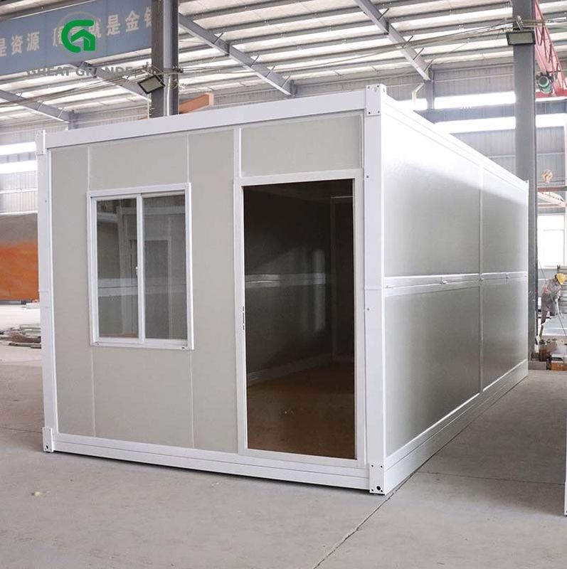 Portable Mobile Prefabricated Folding Container House Is Suitable For Construction Site Or Army