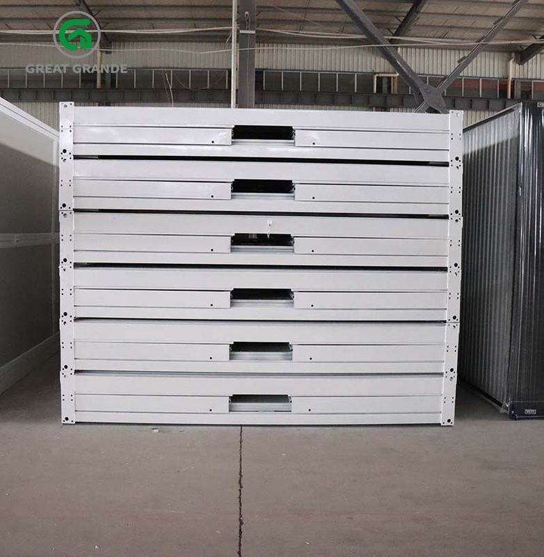 Portable Mobile Prefabricated Folding Container House Is Suitable For Construction Site Or Army