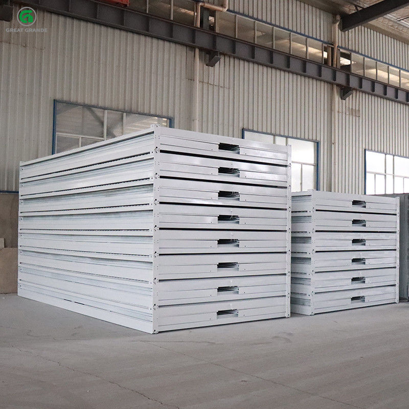 Foldable Prefab Office Prefabricated Expandable Container House Color Steel