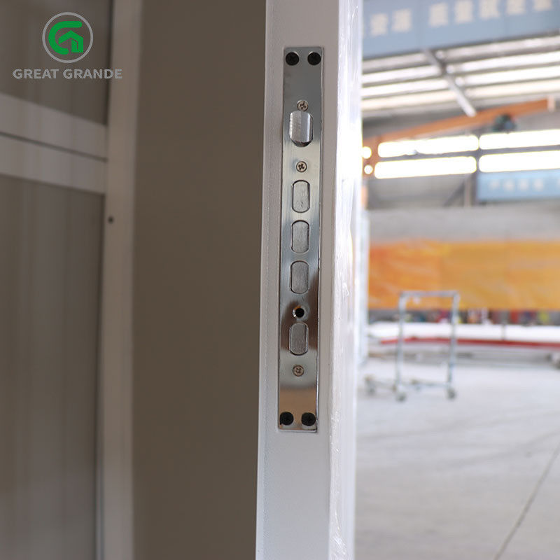 Prefabricated Folding Container House Front Wall Double Door Anti Theft Steel Door