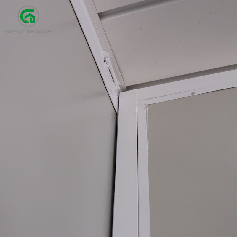 Anti Theft Windows Doors Portable Folding Container House A-Class Fire Resistance