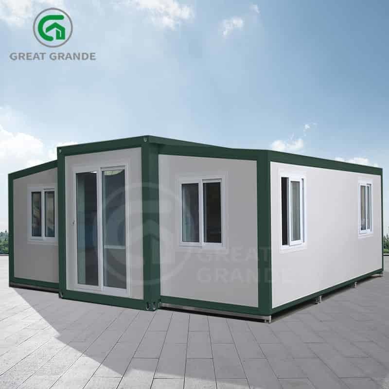 20ft Expandable Modular Homes Manufacturer Robust Construction Off grid living Quick installation