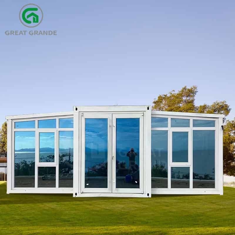 20ft Expandable Modular Homes Manufacturer Robust Construction Off grid living Quick installation