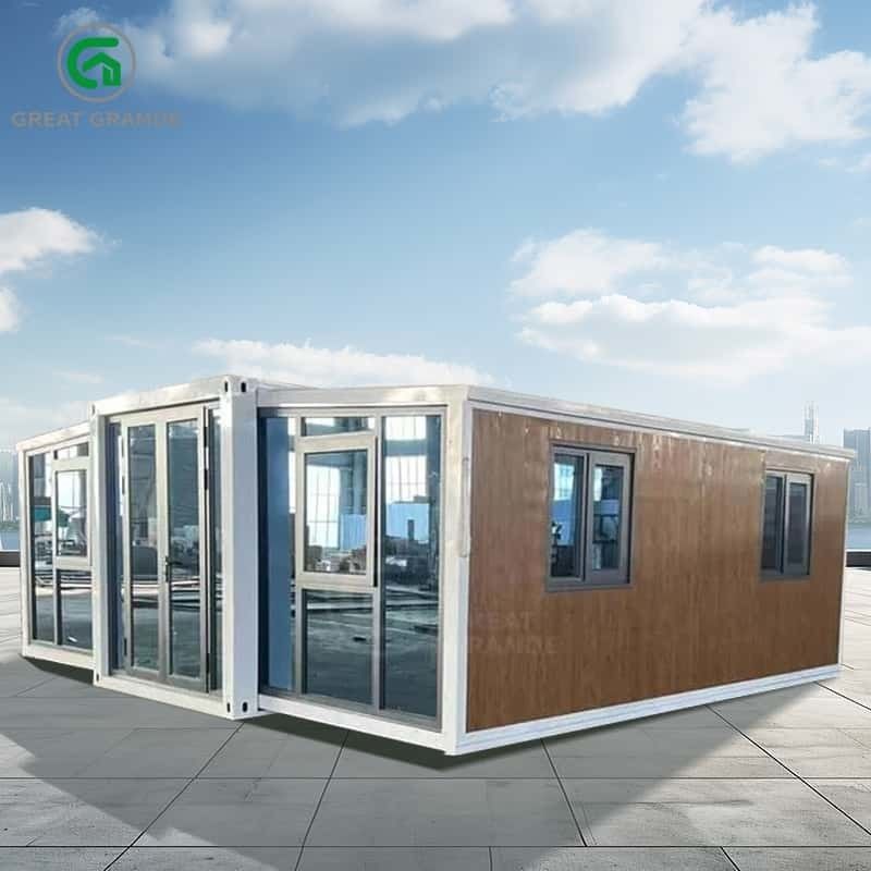20FT Expandable Shipping Container Home Manufacturer Composite Panels For Walls Insulation And Soundproofing