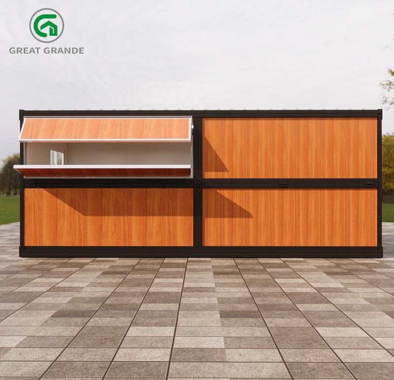 Class A Fireproof Rating Yes Folding Container Home For Earthquake Resistance ≥7 Grade