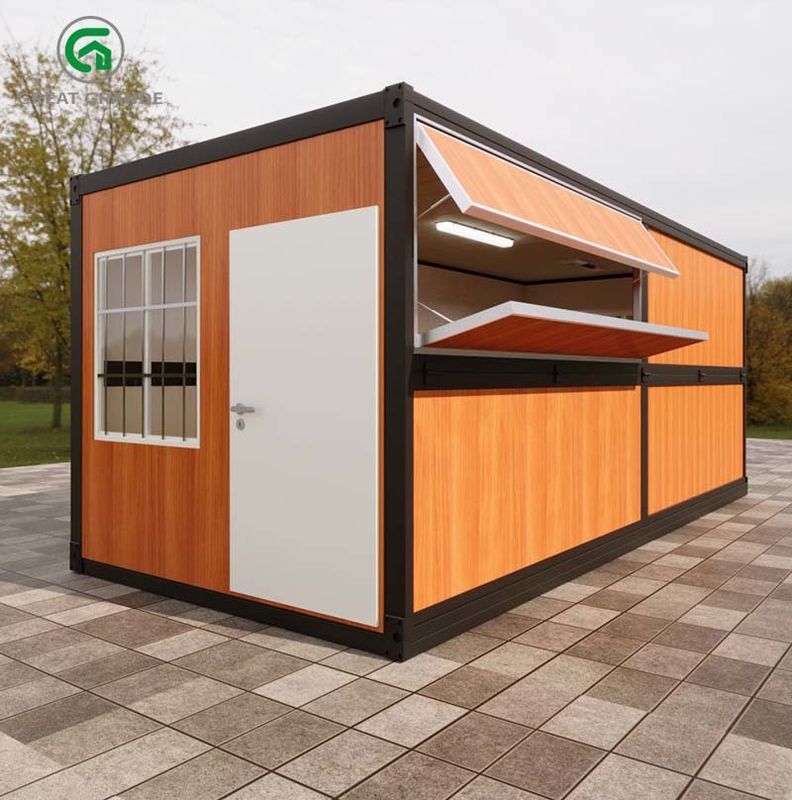 Class A Fireproof Rating Yes Folding Container Home For Earthquake Resistance ≥7 Grade