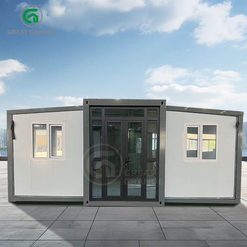 Expandable Prefab House Side Top T50 Eps Board Outdoor Height 2.86m Wood Or Customization