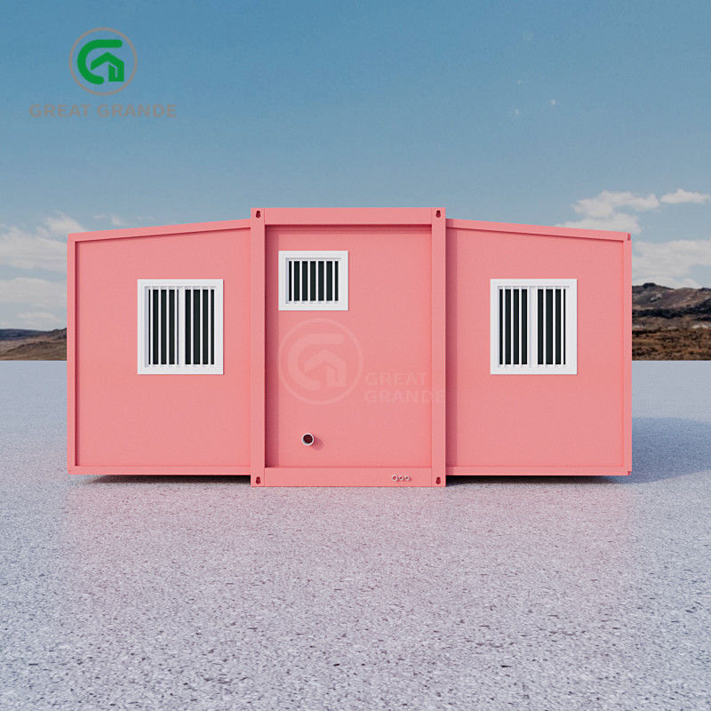 5600 Mm * 6300 Mm * 2250 Mm Internal Space 2 Bedroom Prefab Container Homes With Toilet