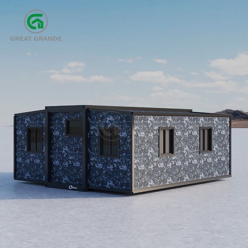 1.0 KN/M2 Load Customized Expandable Container Homes Raised Access Floor With Galvanized Steel Framework