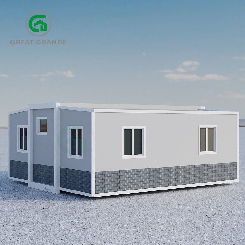 Prefab Steel Home Easy-to-Assemble Prefab House For Snow Load 1.0 KN/m²