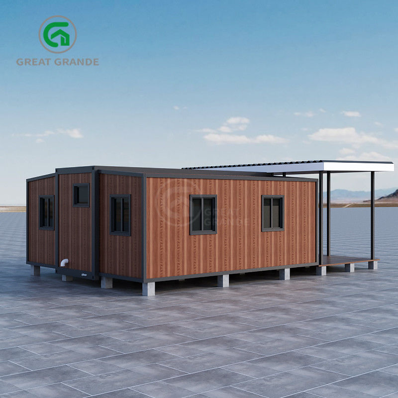 Expandable Prefab House Weather Resistant R Value 2.95K.m/W Convenient Transportation
