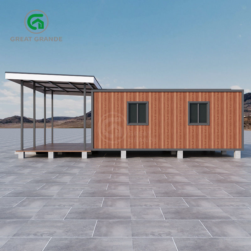 Expandable Prefab House Weather Resistant R Value 2.95K.m/W Convenient Transportation