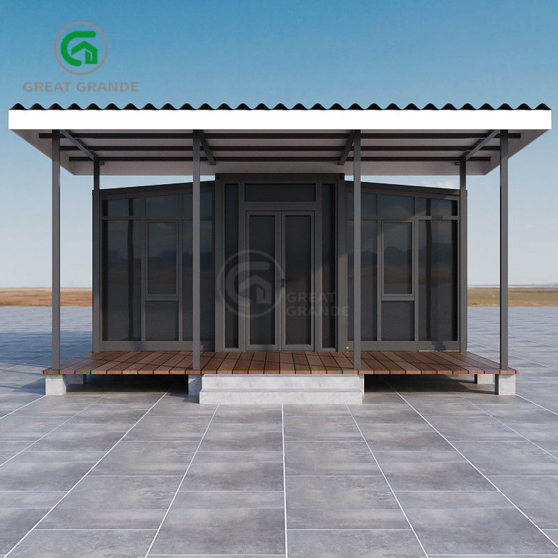 Expandable Prefab House Weather Resistant R Value 2.95K.m/W Convenient Transportation