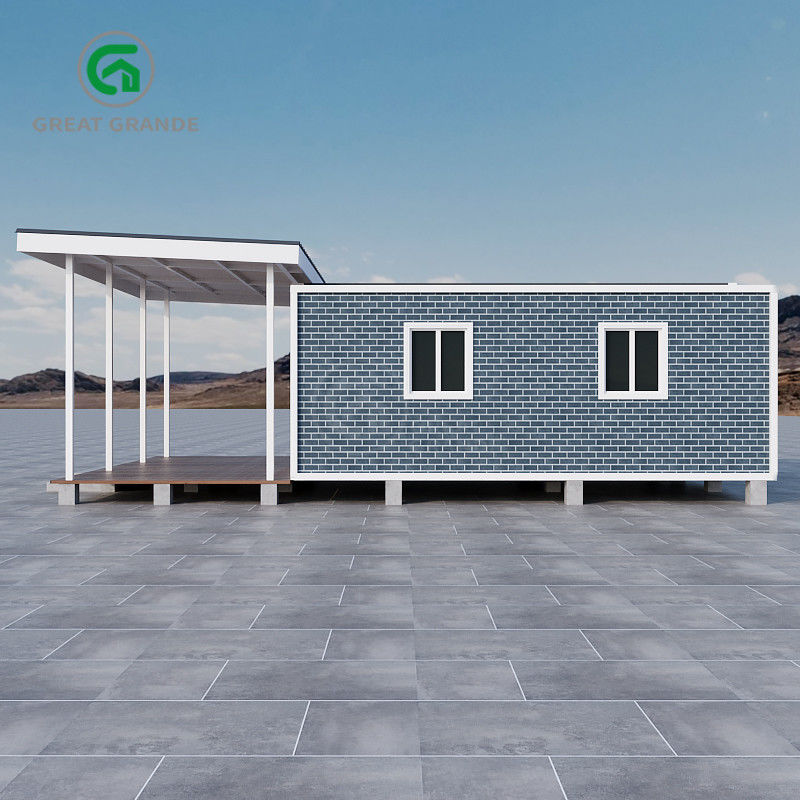 Snow Load 1.0 KN/m2 Expandable Prefab House Durable Weather Resistant for Temporary or Permanent Housing