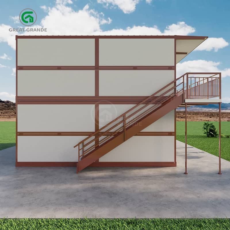 Container Special Steel Anti-theft Door Foldable Container Home With  15 Years Service Life