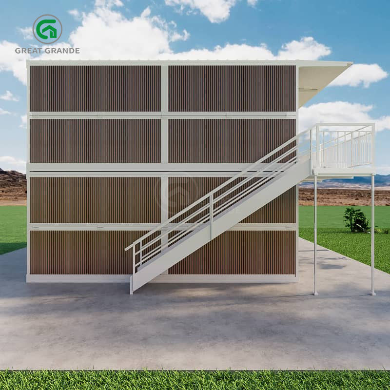 Slope Roof Design Folding Container Home Cast Steel Connecting Angle Pieces Steel Plate Service Life More Than 15years