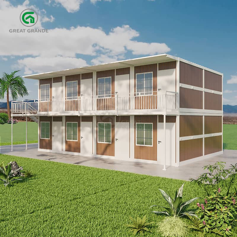 Slope Roof Design Folding Container Home Cast Steel Connecting Angle Pieces Steel Plate Service Life More Than 15years