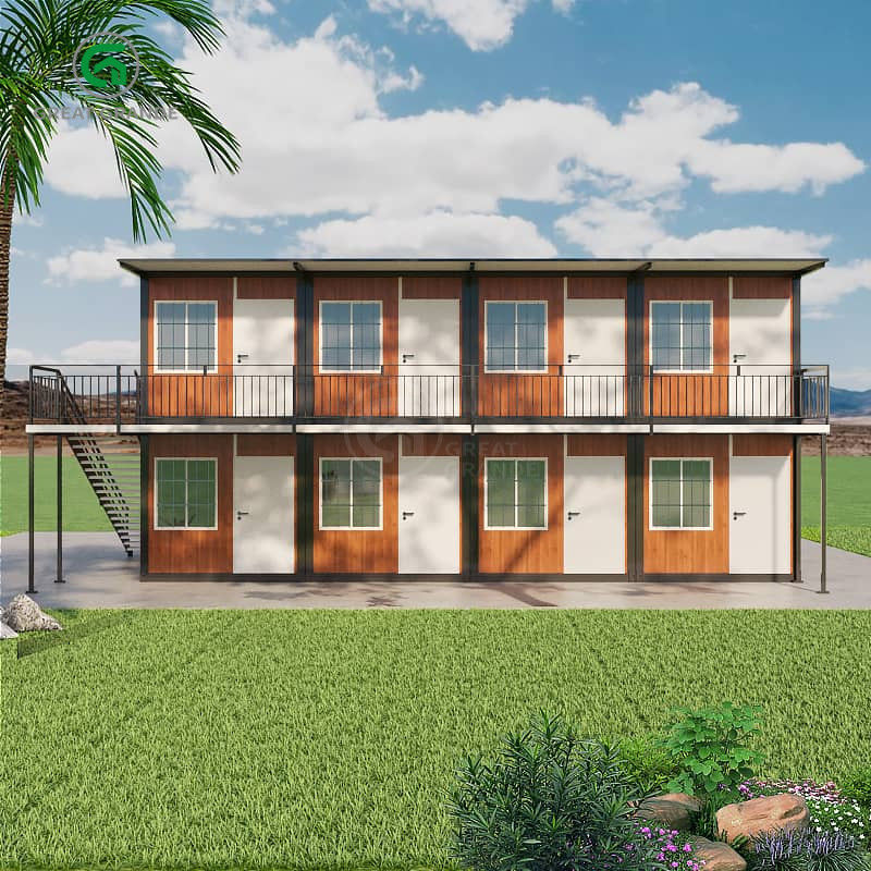 20ft Construction Container House Factory Workers' Dormitory Quick Installation