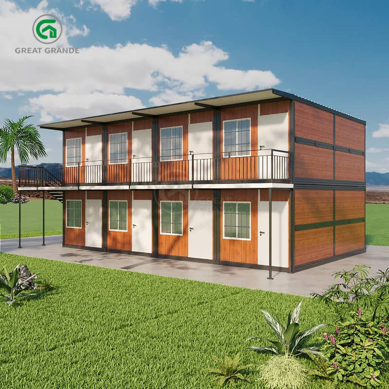 20ft Construction Container House Factory Workers' Dormitory Quick Installation