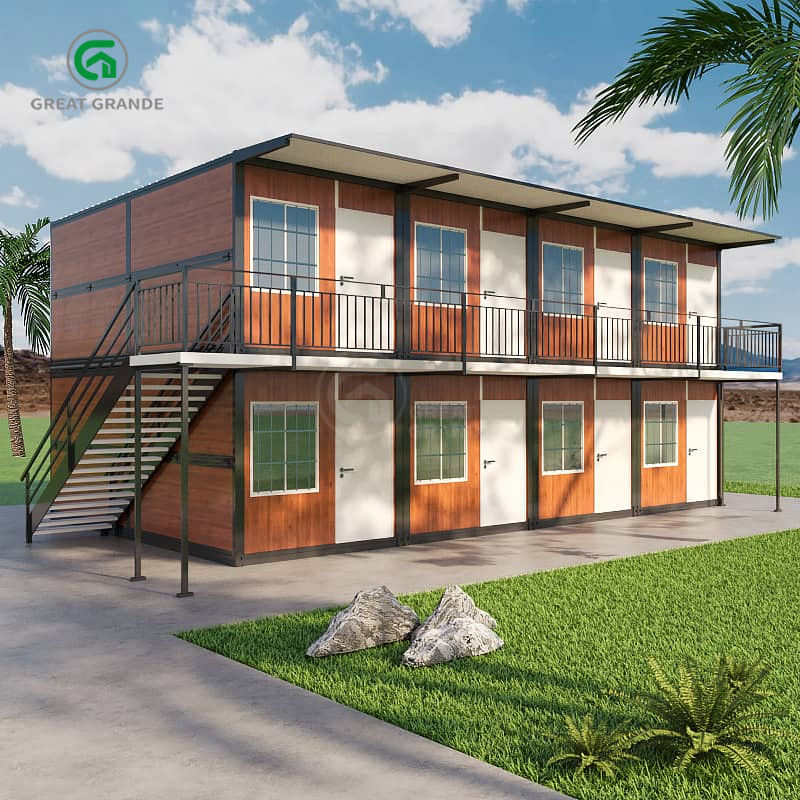 20ft Construction Container House Factory Workers' Dormitory Quick Installation