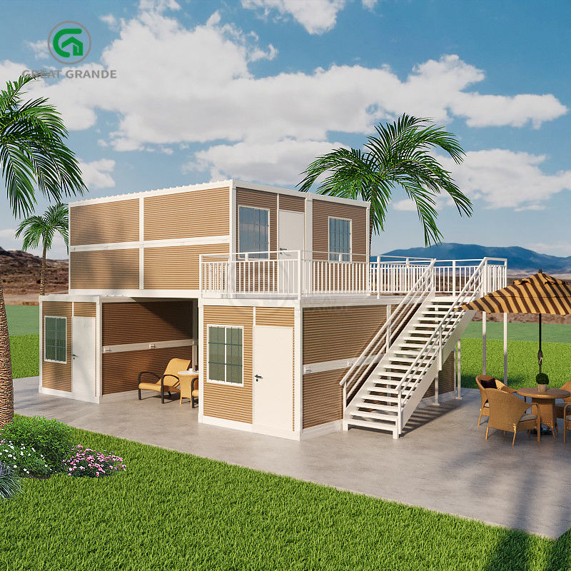 Construction And Transportation Advantages Foldable Container House In Just 4 Steps Quick Installation