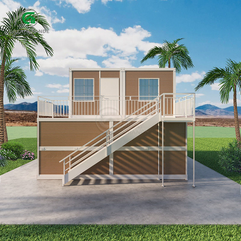 Construction And Transportation Advantages Foldable Container House In Just 4 Steps Quick Installation