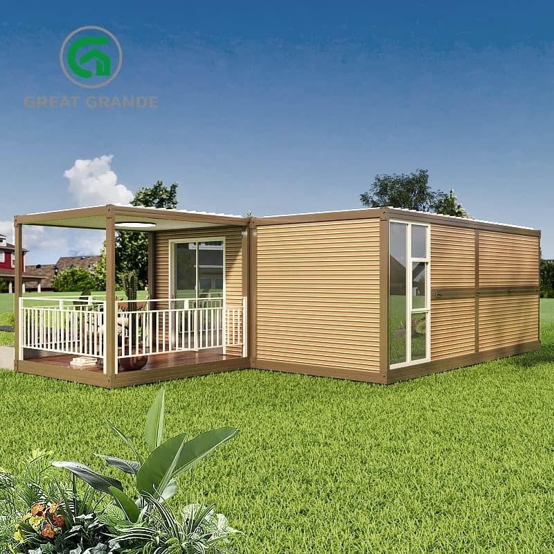 Energy- Features For Folding Container Home Meets Rigorous International Standards Pre-installed Doors