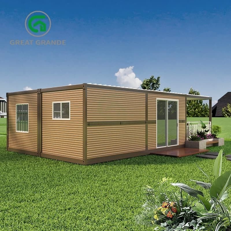 Energy- Features For Folding Container Home Meets Rigorous International Standards Pre-installed Doors