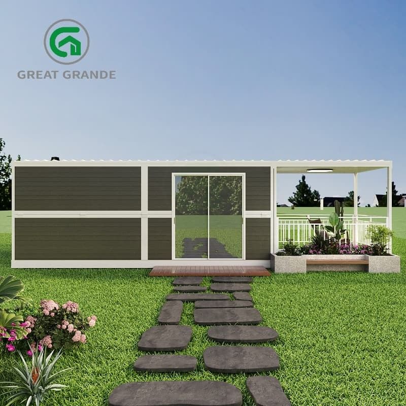 Streamlined Manufacturing Folding Container Home Pre-installed Features Quick Assembly for Installation