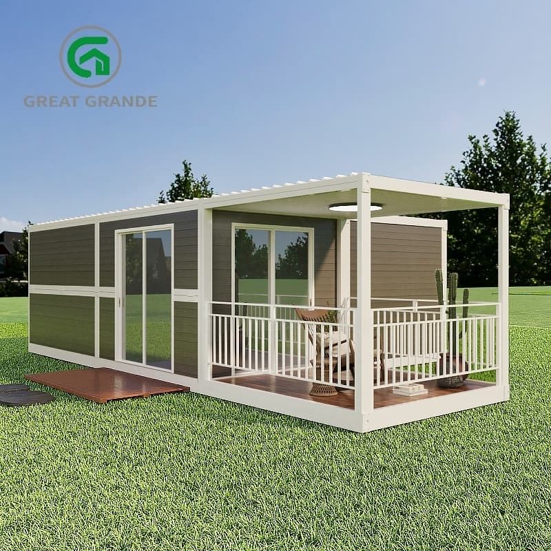 Streamlined Manufacturing Folding Container Home Pre-installed Features Quick Assembly for Installation