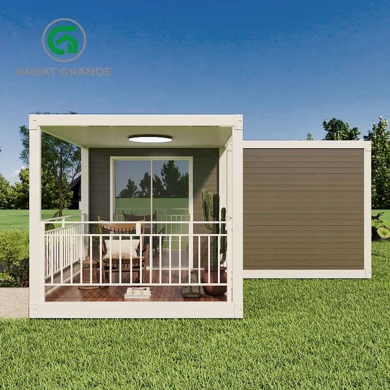 Streamlined Manufacturing Folding Container Home Pre-installed Features Quick Assembly for Installation