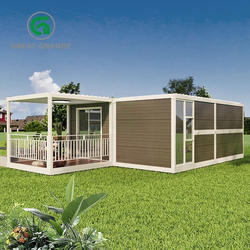 Streamlined Manufacturing Folding Container Home Pre-installed Features Quick Assembly for Installation