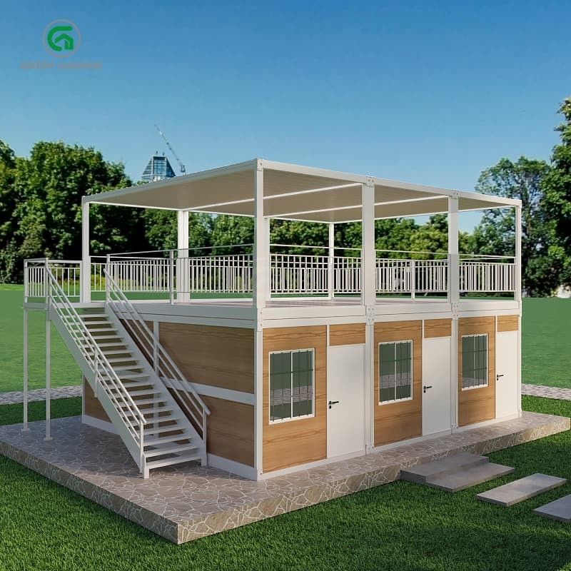 Floor Pressure 2.0 KN/m2 Portable Container House with Customizable Exterior and Design Freedom