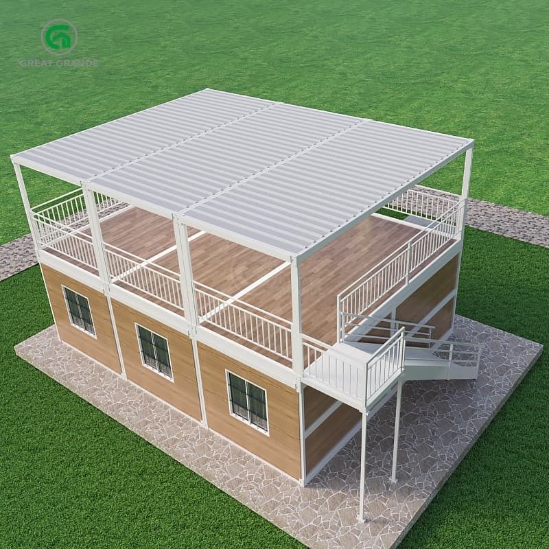 Floor Pressure 2.0 KN/m2 Portable Container House with Customizable Exterior and Design Freedom