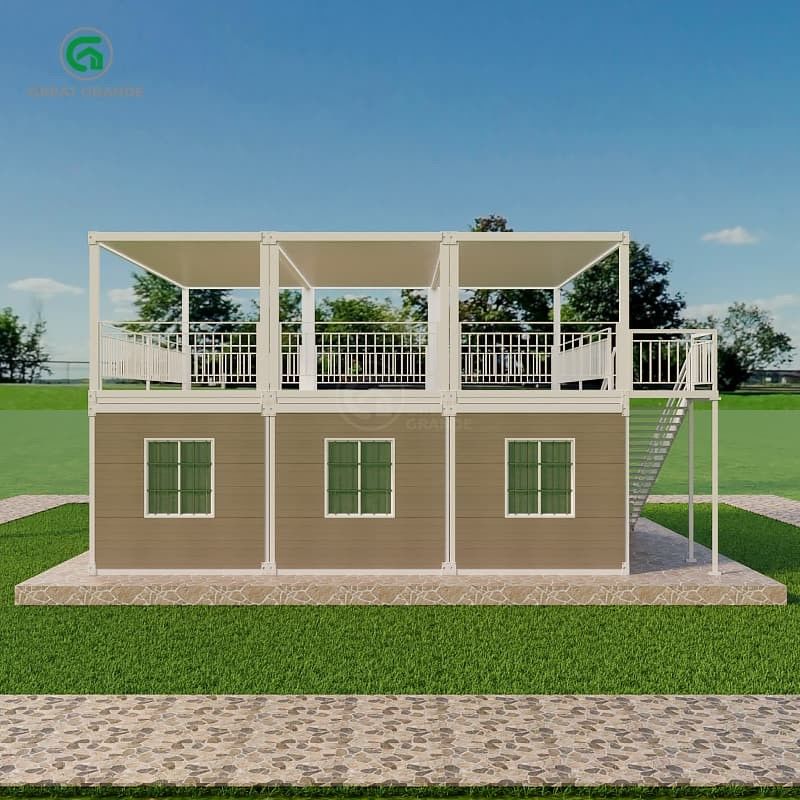 Floor Pressure 2.0 KN/m2 Portable Container House With Customizable Exterior Design Freedom