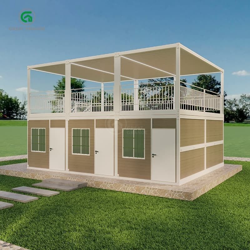 Floor Pressure 2.0 KN/m2 Portable Container House With Customizable Exterior Design Freedom