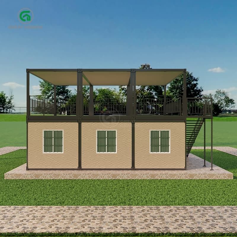 Patented Waterproof Design Transformable Container Residence for Compact and Foldable Transportation