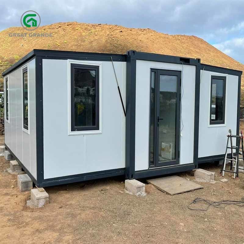 Kitchen Modular Container Expandable Prefab House Container With Bathroom And Kitchen